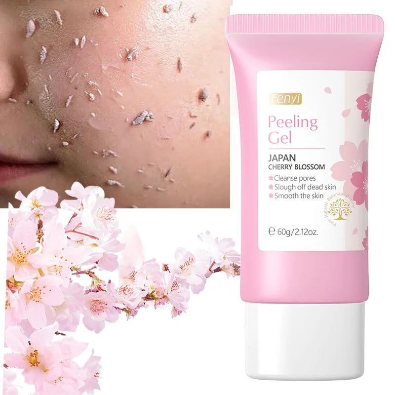 Sakura Deep Cleaning Exfoliating Gel for Radiant Skin - Smarsty