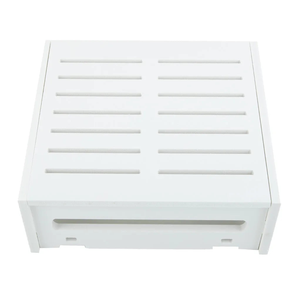 Wall Mounted Wireless Router Rack Living Room Wall-Mounted WiFi Storage Box Wall Decoration Cable Power Bracket Organizer Box by Smarsty