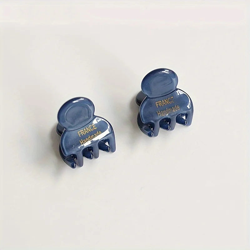 Mini Acetate Hair Claws Set Secure Cute Elegant Clips - Smarsty
