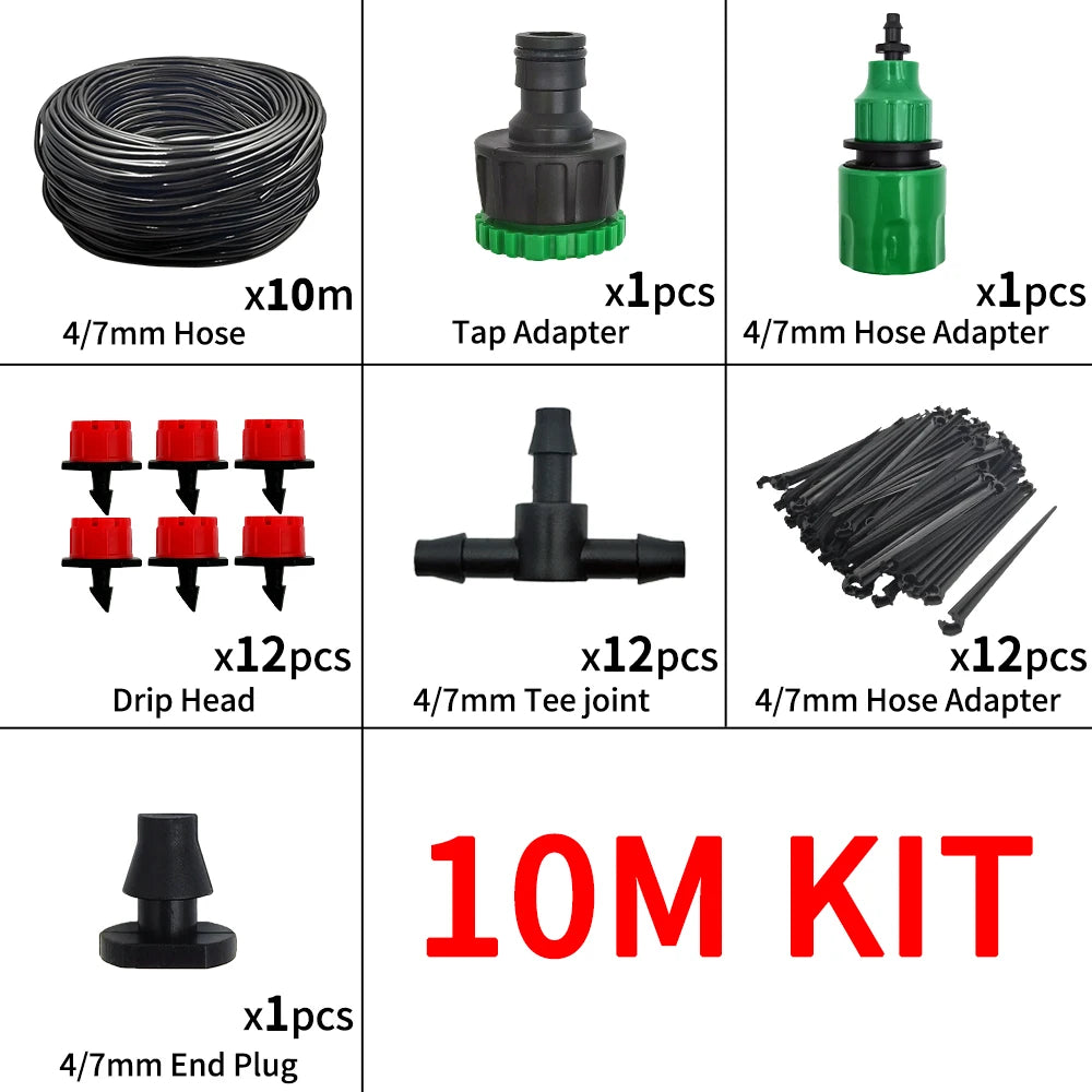Portable Micro Drip Irrigation System for Easy Garden Watering - Smarsty