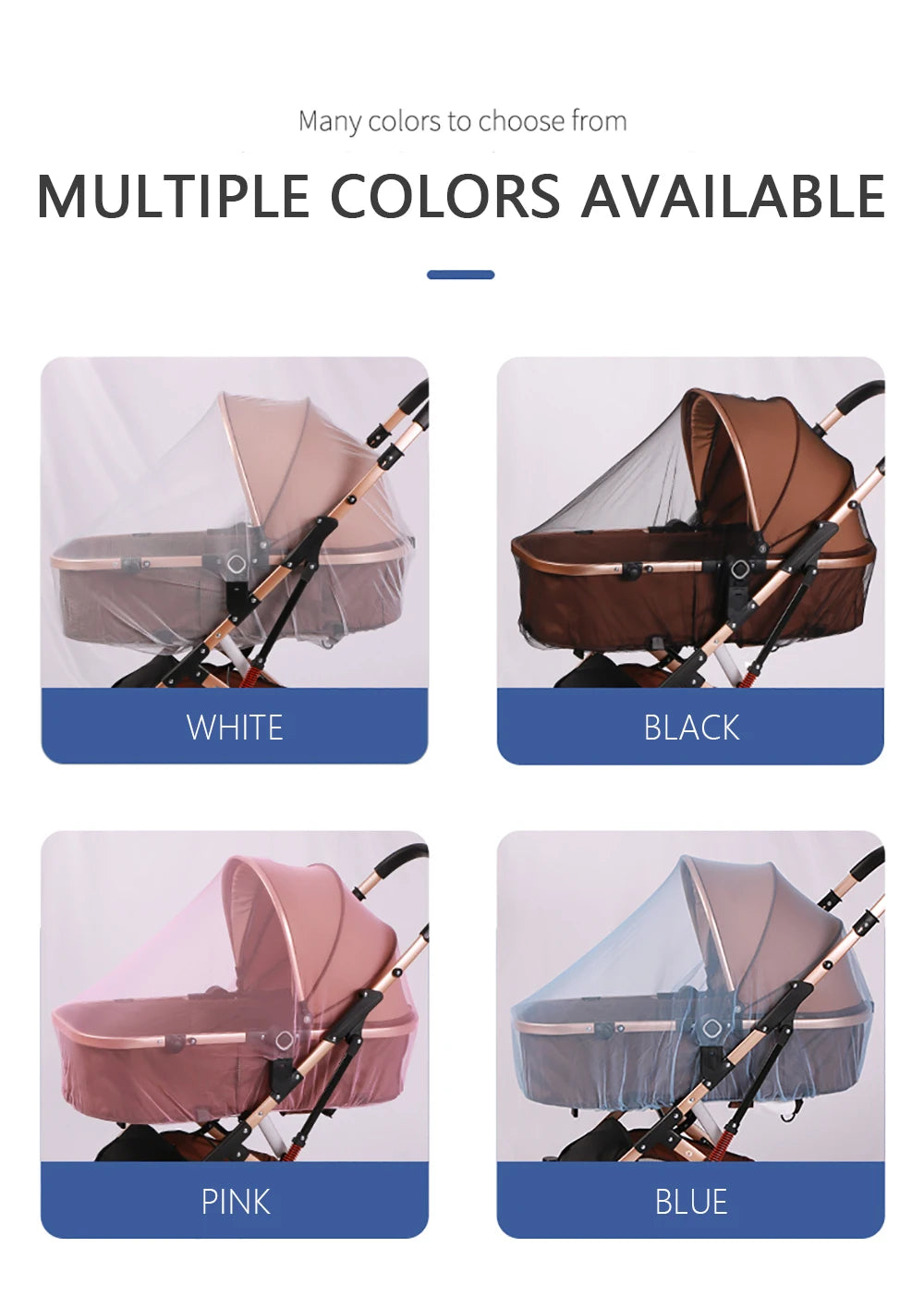 Portable Mosquito Net for Baby Stroller Protection - Smarsty