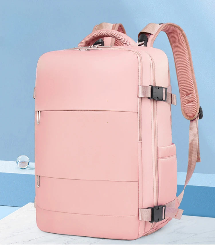 2025Men Women's Bag Large Capacity Journey Multifunction Backpack With Shoe Storage Multilayer Dry And Wet Separation Waterproof