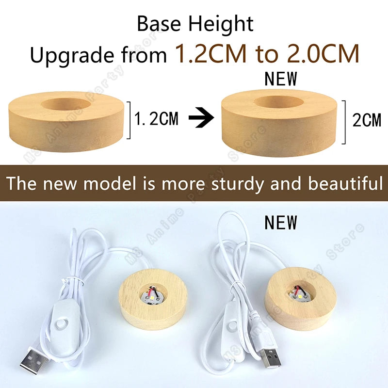 3D Crystal Ball Night Light with Glowing Galaxy Design - Smarsty