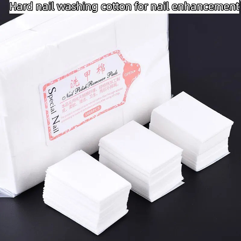 100 Percent Cotton Lint-Free Nail Wipes for Easy Removal - Smarsty