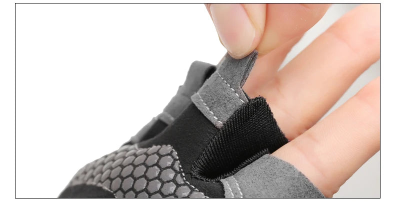 Breathable Anti Slip Half Finger Cycling Gloves for Men and Women - Smarsty