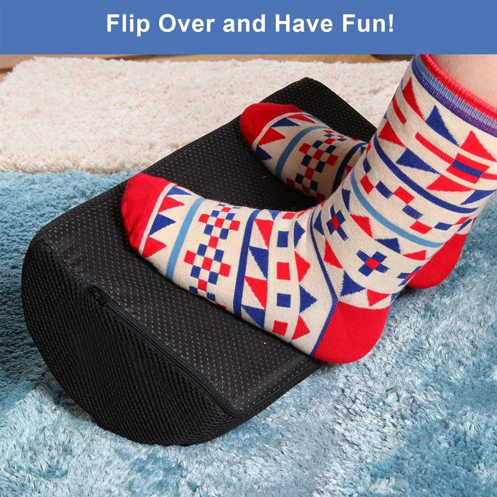 Ergonomic Memory Foam Foot Rest for Desk Comfort - Smarsty