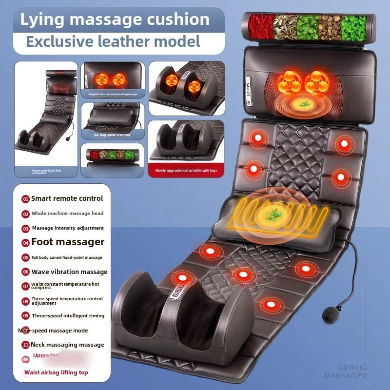 Full Body Massage Pad with 10 Zone Vibration Relief - Smarsty