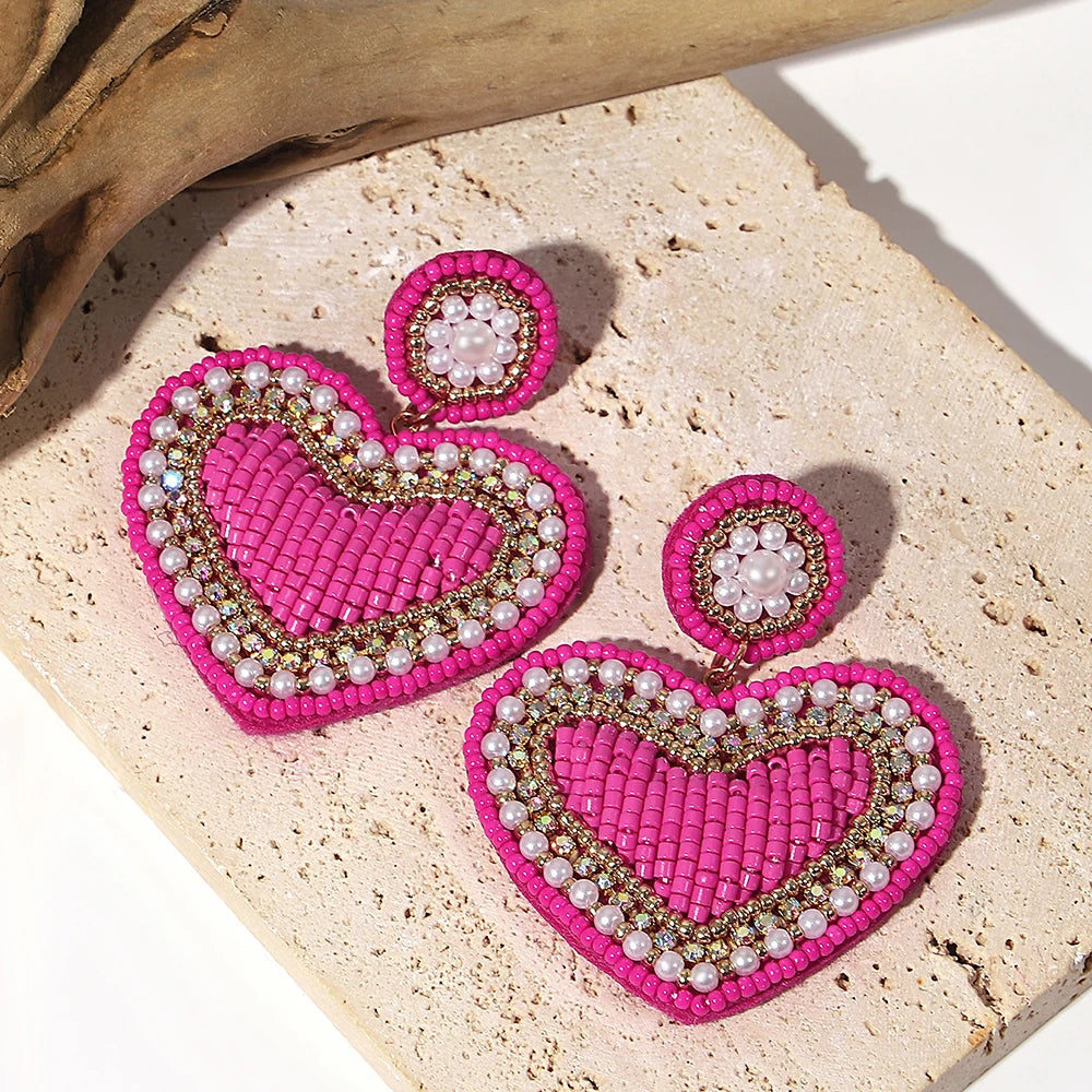 Handmade Bohemian Starfish Drop Earrings for Women - Smarsty