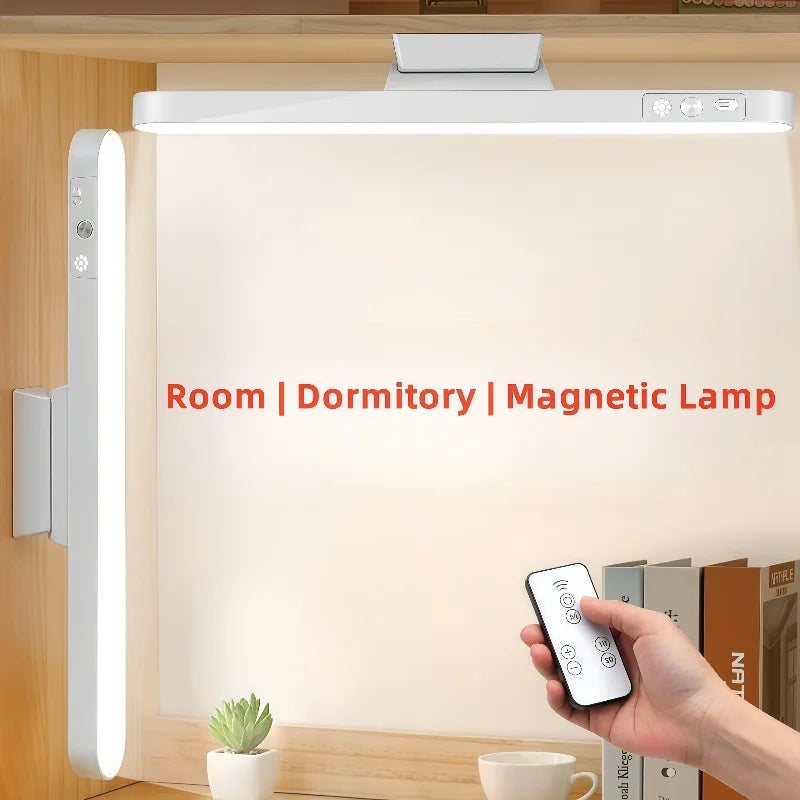 Rechargeable LED Table Lamp with Magnetic Base and Dimmable Light - Smarsty