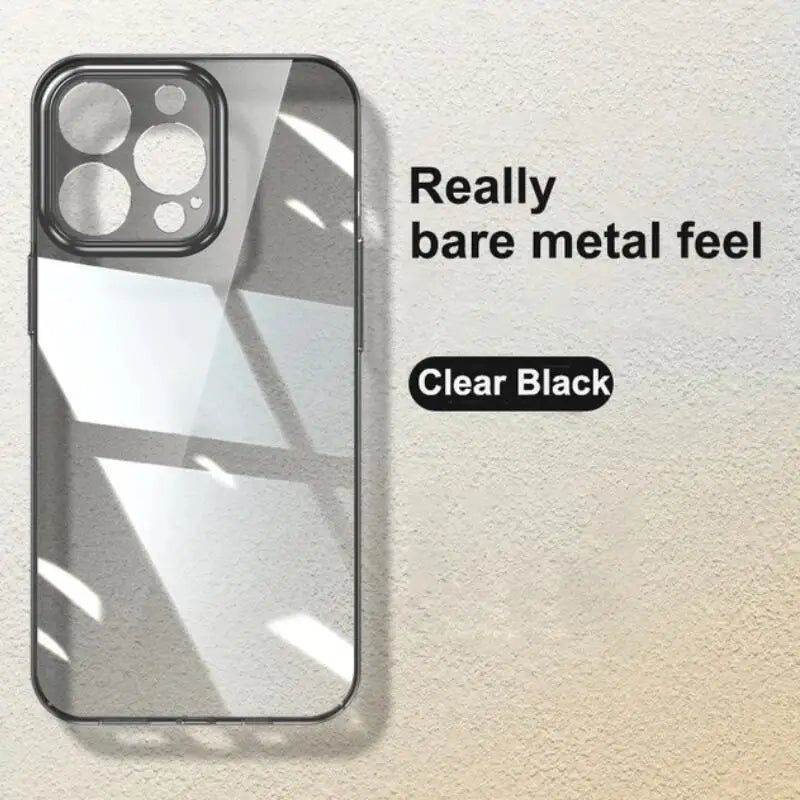 Ultra Thin PC Hard Crystal Clear Case For iPhone 17 16 15 14 Plus 13 12 11 Pro Max XR Glossy Transparent Camera Protection Cover by Smarsty