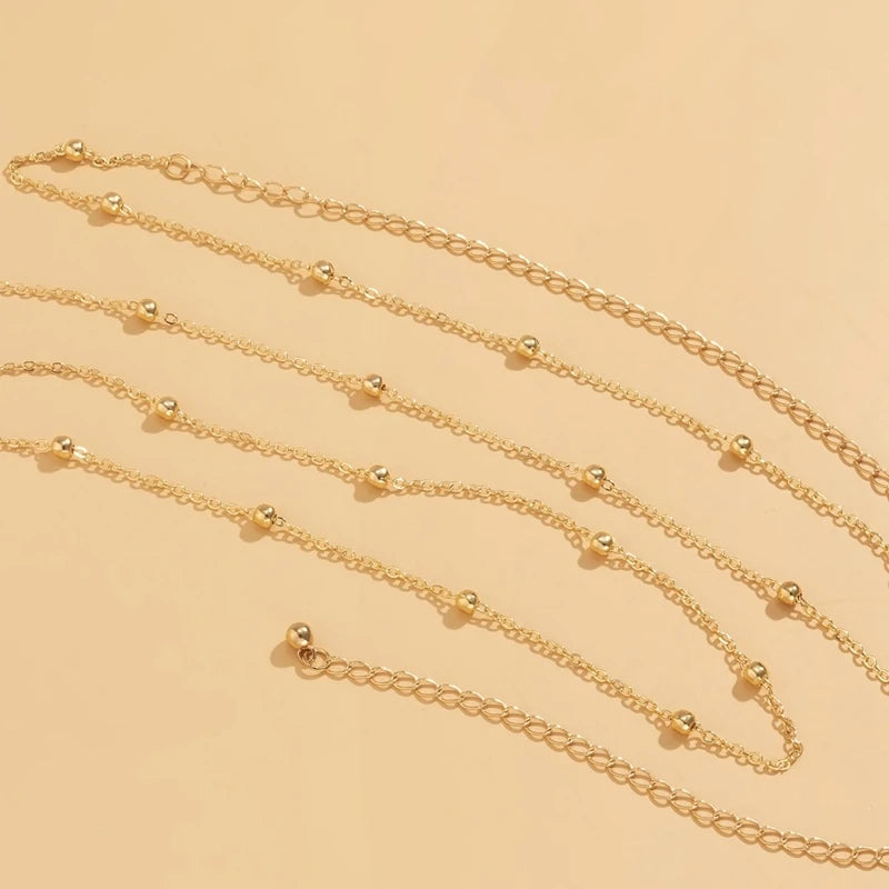 Stylish Metal Belly Chain for Summer Beach Fashion - Smarsty