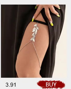 PuRui Sexy Crystal Glass Belly Chain for Women - Smarsty