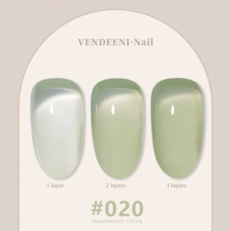 Vendeeni 24 Colors Jelly Gel Nail Polish Set - Smarsty
