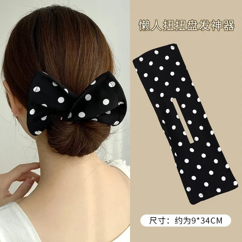 Women's Bow Hairpin for Fast Stylish Buns - Smarsty