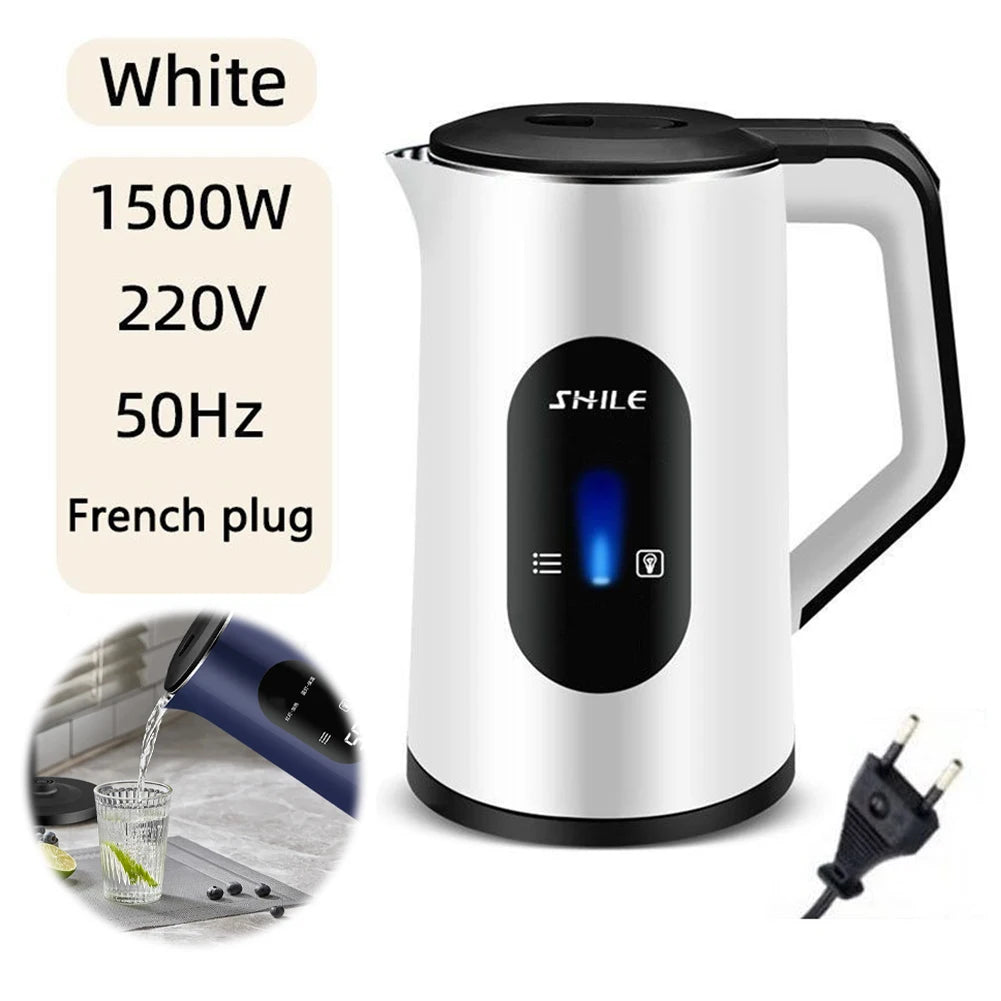 2.2L Electric Kettle Temperature Control Bottle Electric Digital Display Hot Water Boiler Auto-Shutoff Thermal Water Kettle