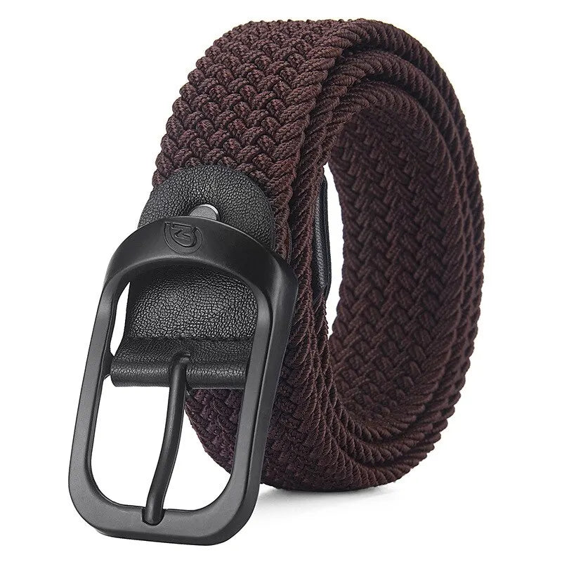 Unisex Woven Elastic Belt Casual Outdoor Sports - Smarsty