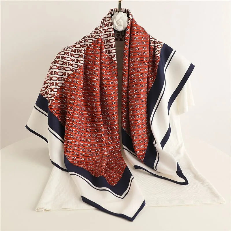 Luxury Women's Spring Scarf Soft Polyester Shawl - Smarsty