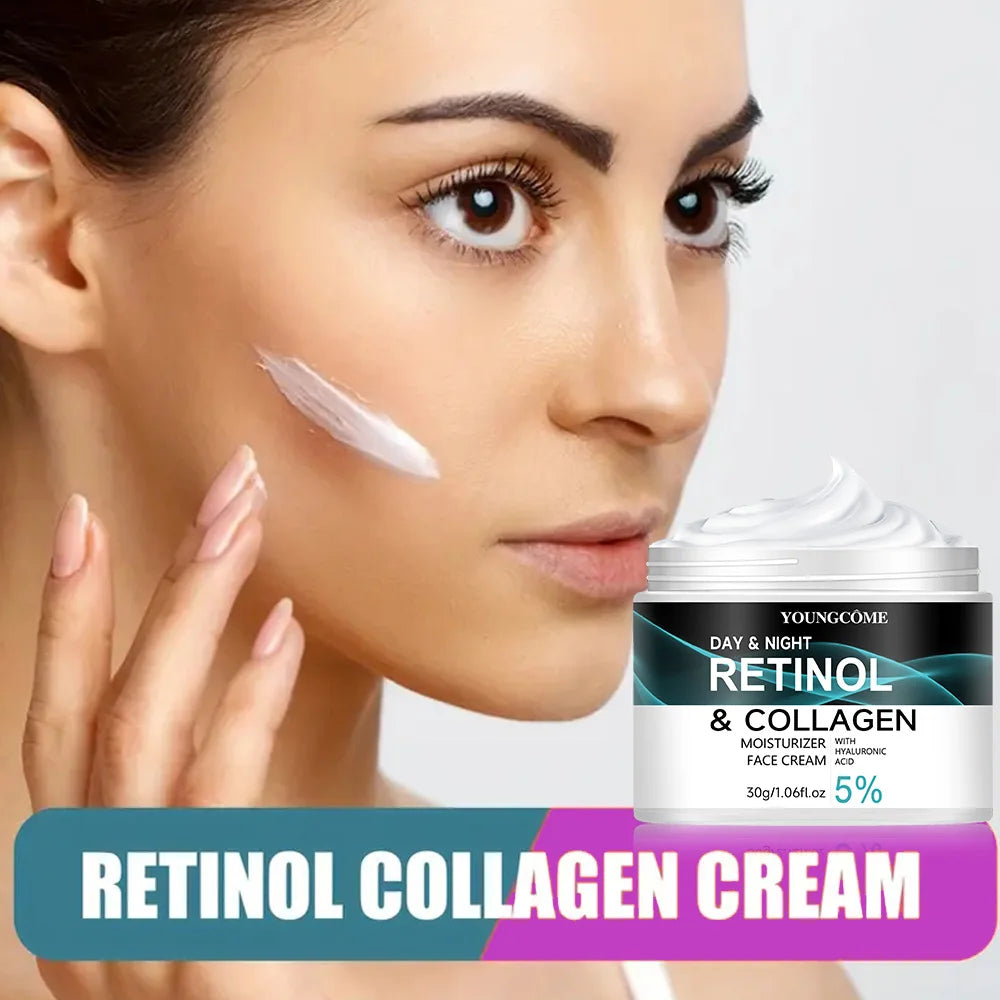 YOUNGCOME Retinol Cream Promotes Skin Elasticity And Luster Nourishing Nourishing And Locking Moisture To Improve Skin Texture - Smarsty