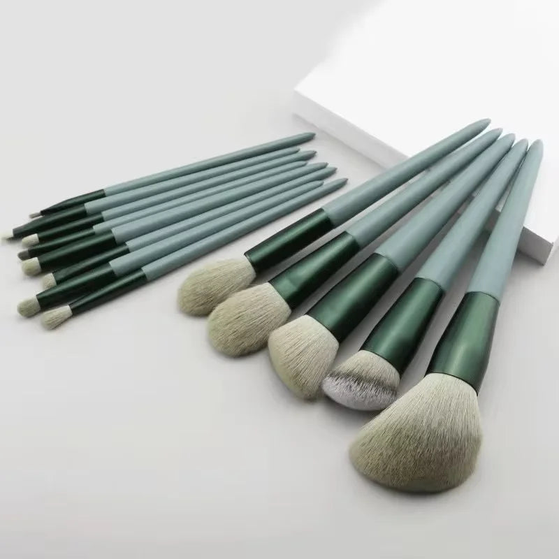 13 Piece Makeup Brushes Set for Flawless Application - Smarsty