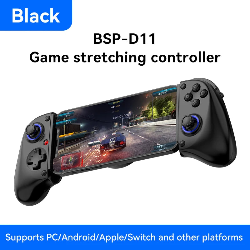 Telescopic Wireless Gamepad Controller for Switch and Mobile Gaming - Smarsty