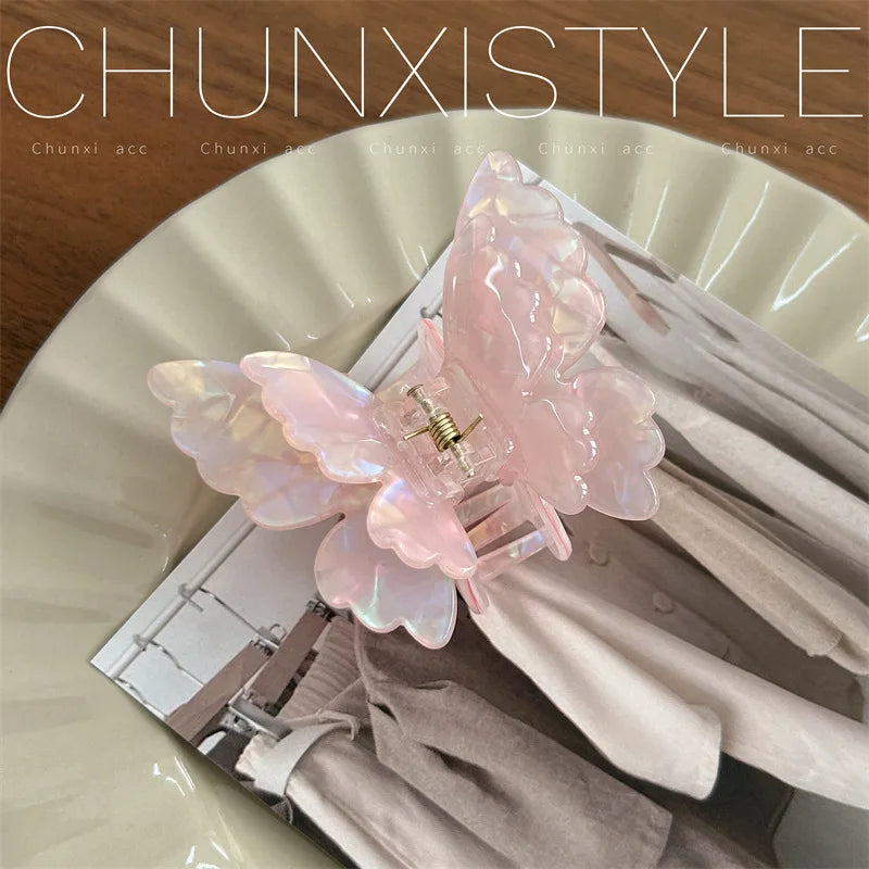 Fairy Butterfly Hair Claw Clip for Stylish Updos - Smarsty