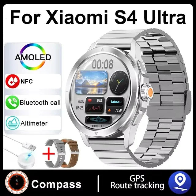 Xiaomi S4 Ultra Smart Watch With GPS Waterproof Sports Features - Smarsty