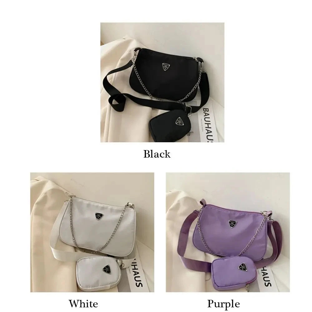 Nylon Crossbody Bag For Women Lightweight Portable Everyday - Smarsty