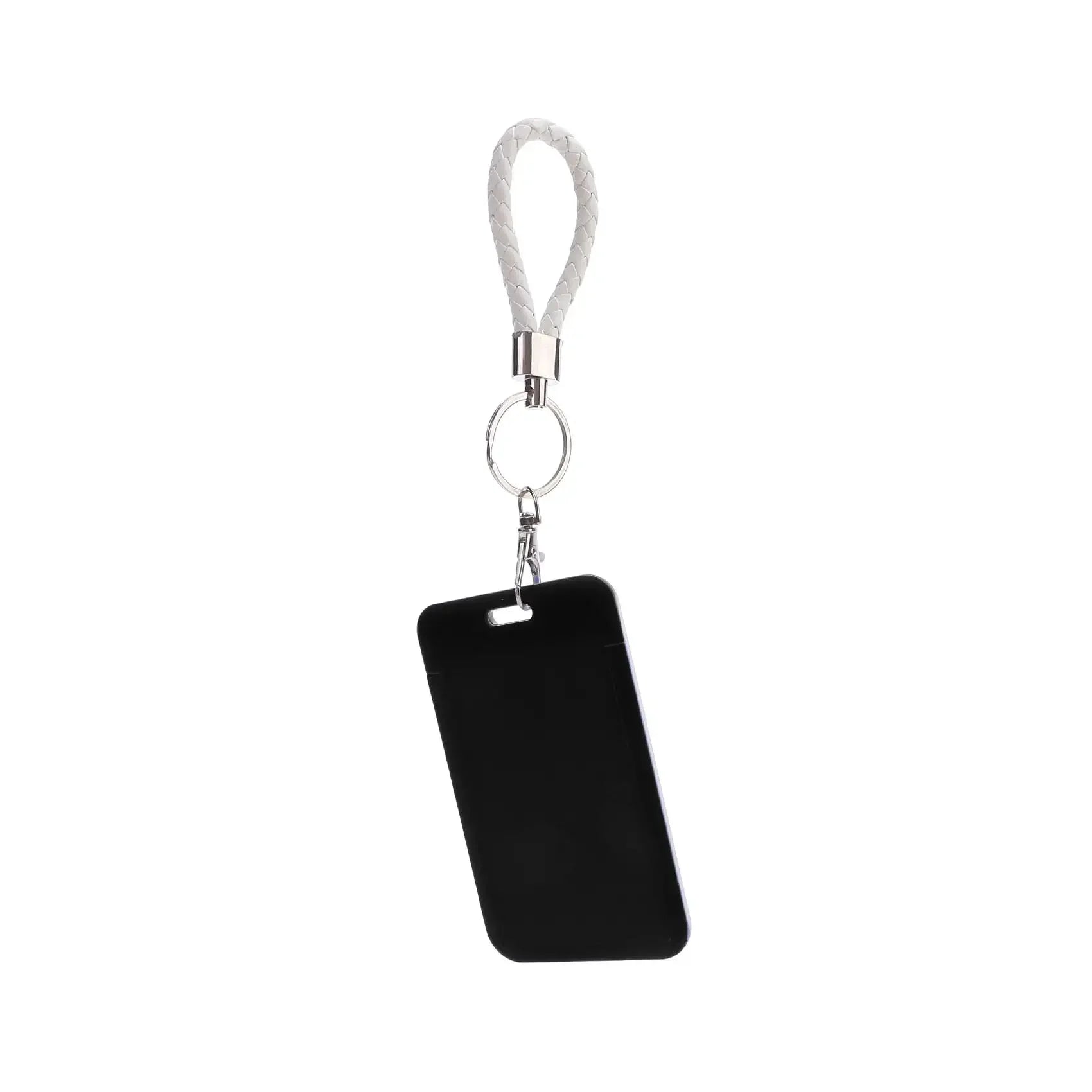 1Pc Macaron Bus ID Card Protective Cover Cases Student Meat Keyring Card Campus Access Door Credit Card Holder Bag Set Key Chain