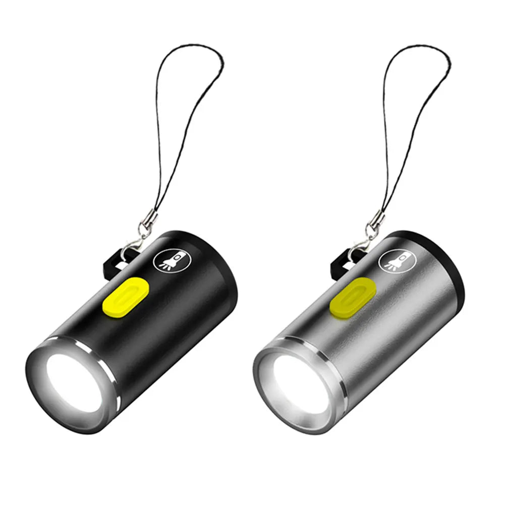 LED Small Pocket Flashlight Aluminum Alloy Portable Camping Flashlight Outdoor Emergency Light for Outdoor Hiking Camping
