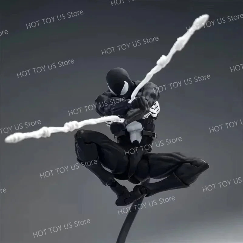 Mess Toys Spider Man Symbiote Spiderman Messtoys Black Suit Neighbor Scarlet Spider Anime Action Figure Gifts Toys