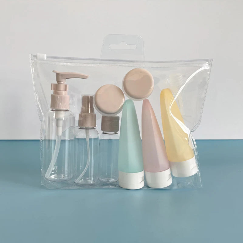 Travel Refillable Bottle Set for Toiletries Essentials - Smarsty