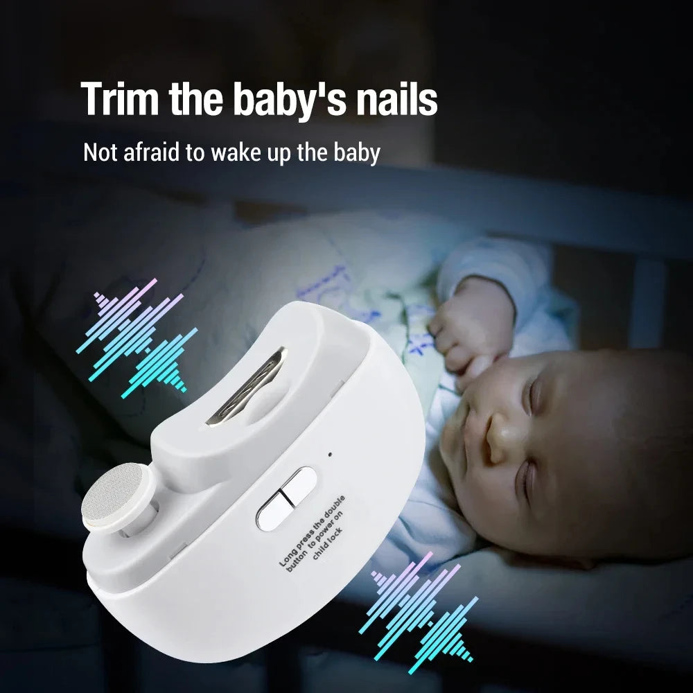 Electric Nail Clipper with Light for Safe Trimming - Smarsty