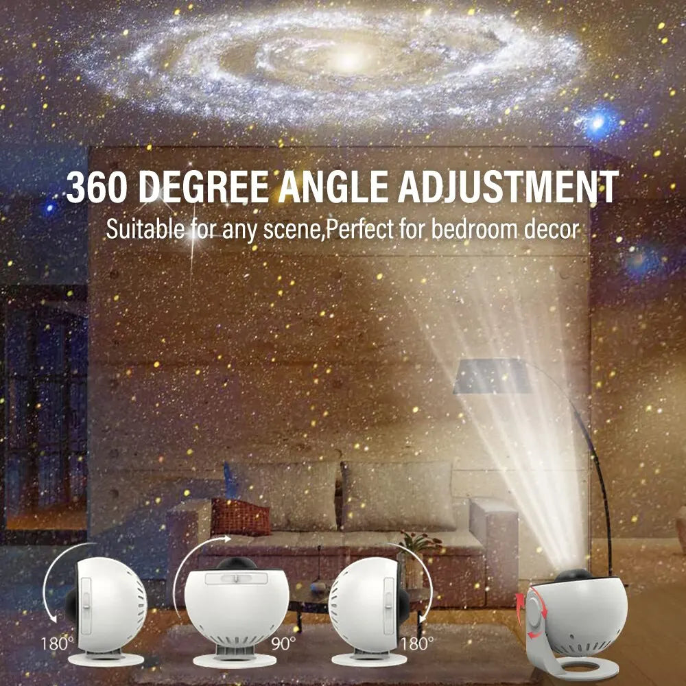 Galaxy Projector Night Light for Kids Room Decor - Smarsty