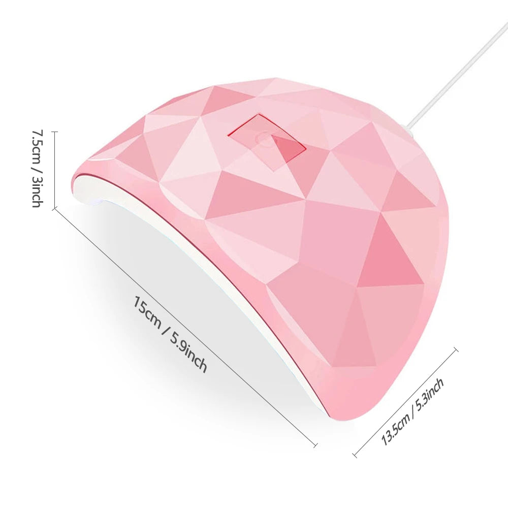 54W UV LED Nail Dryer Lamp for Quick Drying - Smarsty