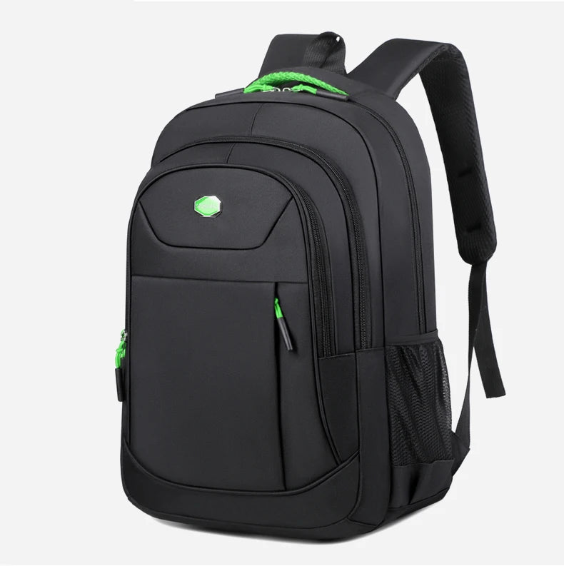Men's Backpack Oxford Waterproof Backpack Business Computer Bag Leisure Travel Backpack High School Student Backpack - Smarsty