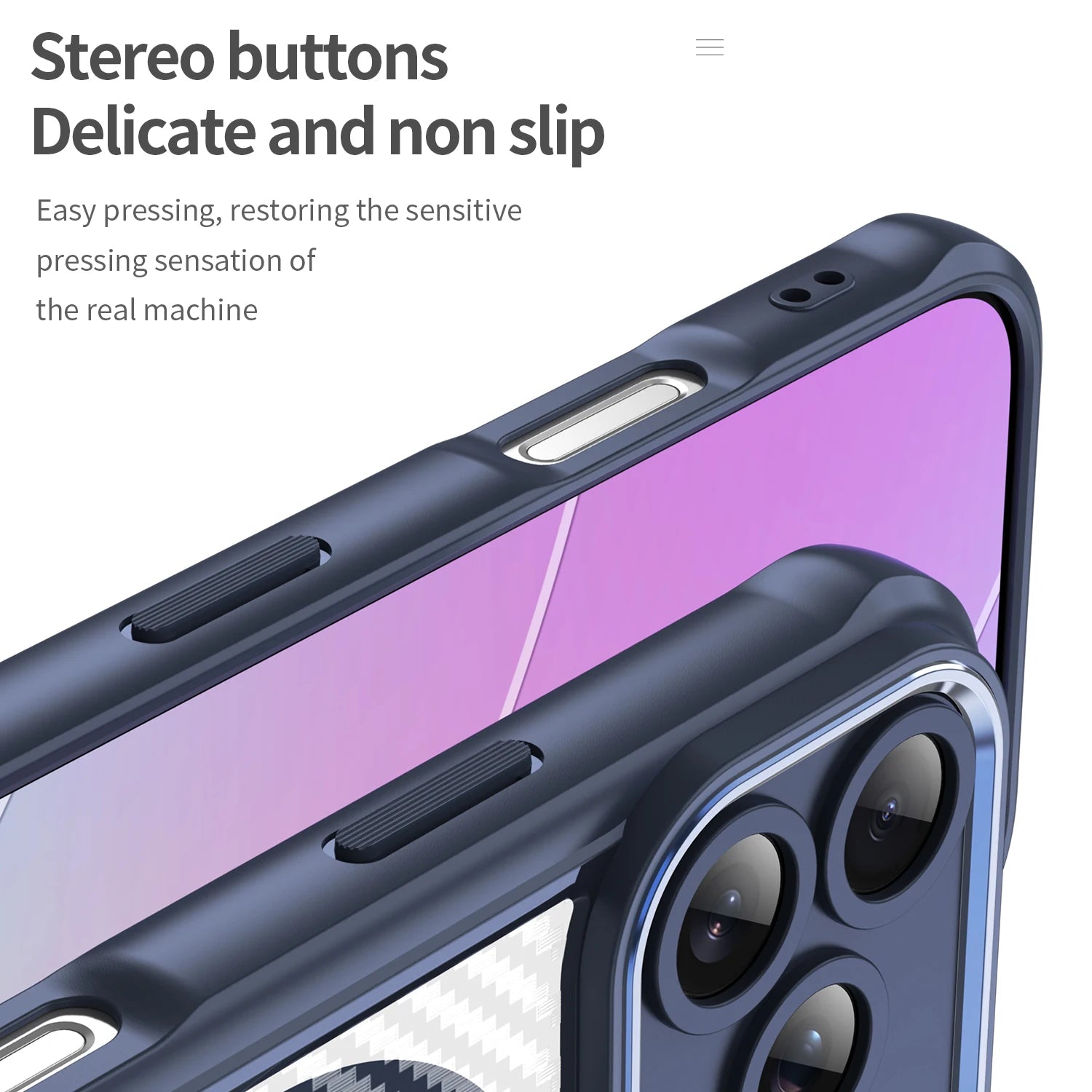 armor Carbon Fiber Textured Magnetic Phone case for iPhone 17 Air 16 E 15 14 Plus 13 12 11 Pro Max for Magsafe Shockproof Cover