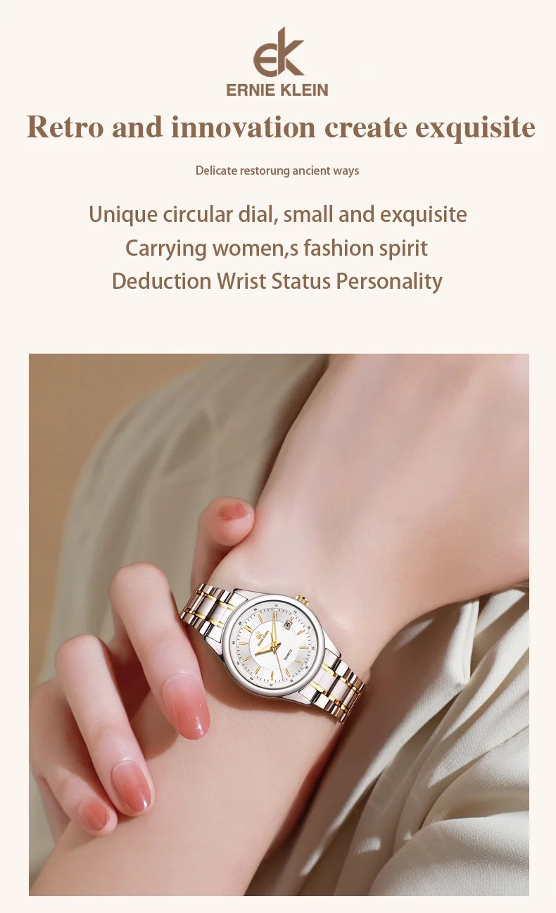 Elegant Waterproof Women's Watch with Luminous Display - Smarsty