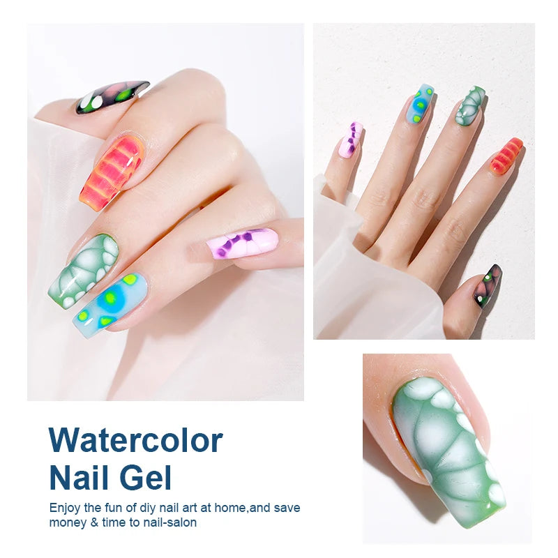 AS Clear Blooming Gel Polish for Stunning Marble Effects - Smarsty