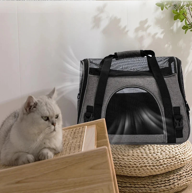 Breathable Portable Dog Carrier Bag for Travel - Smarsty