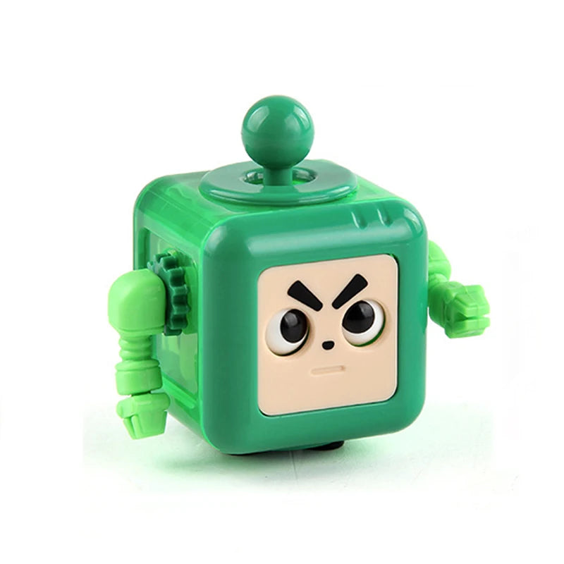 6/12 Sides Cube Decompression Toy Rainbow Stress Relief Autism ADHD OCD Anxiety Sensory Toys Fingertip Desk Toy for Kids Adult by Smarsty