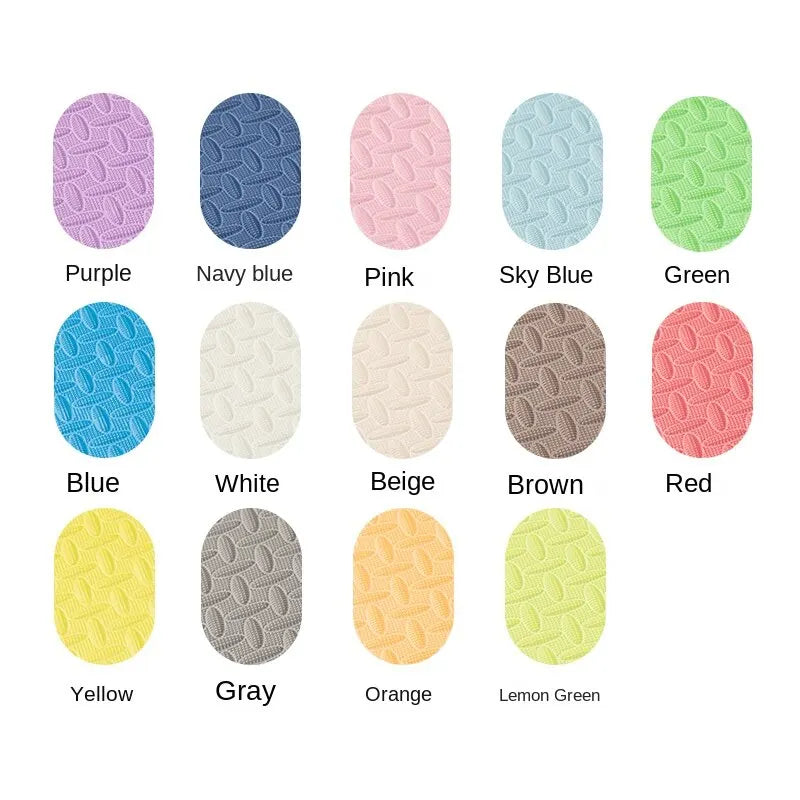 8-16PCS Baby Play Mats EVA Foam Puzzle Mat Children Room Activities Mat For Baby Interlock Floor Carpet 30*30CM by Smarsty