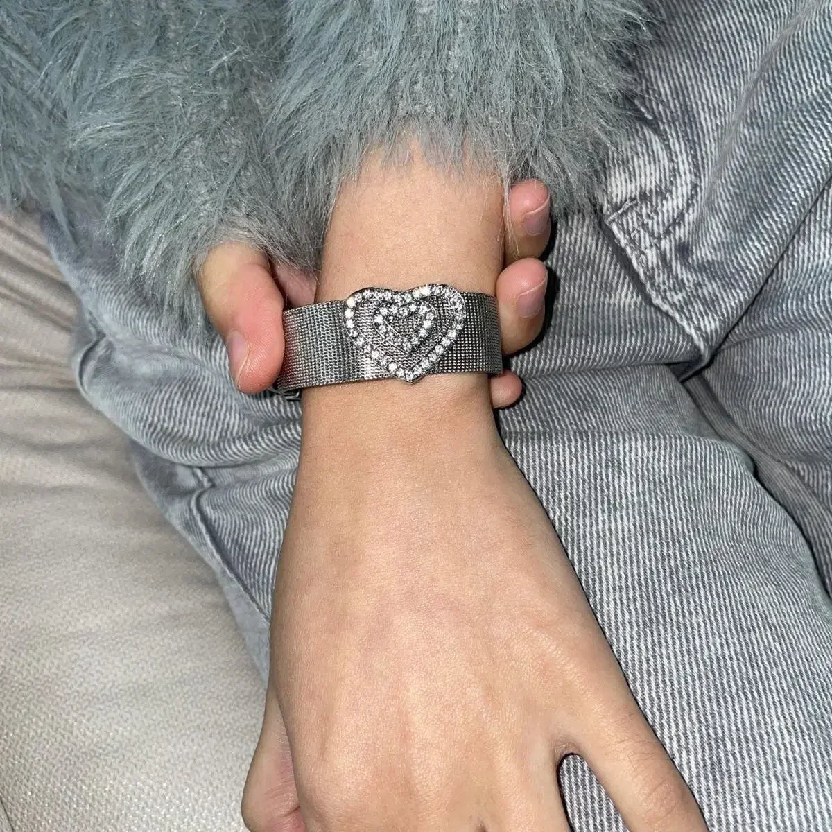 Punk Hip Hop Leather Skull Bracelet for Unisex Fashion - Smarsty