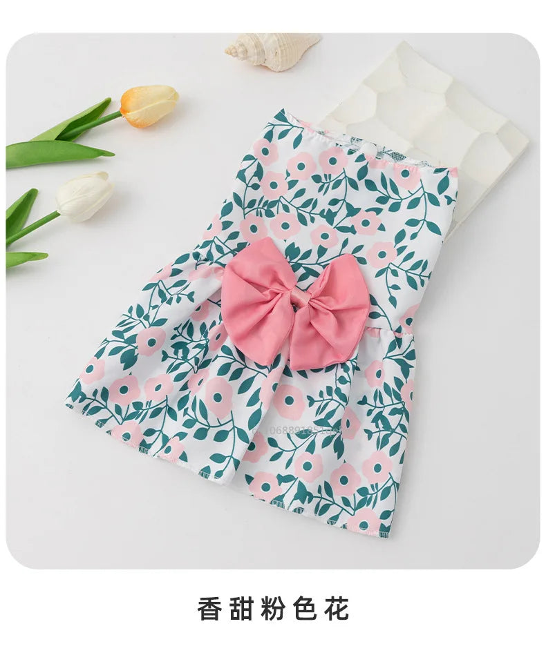 Small Dog Flower Princess Dress for Summer Fun - Smarsty