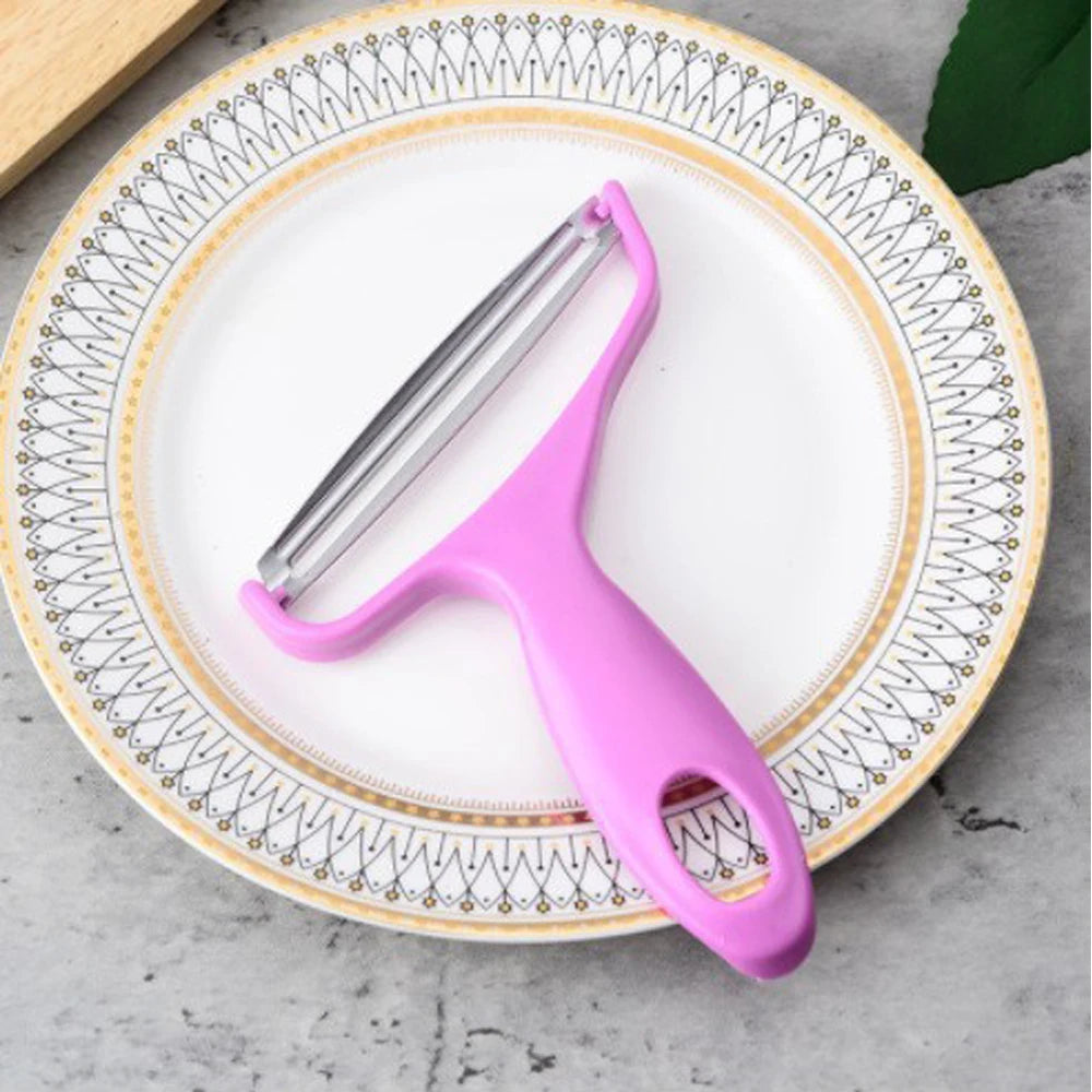 Peeler Vegetables Fruit Stainless Steel Cabbage Graters Salad Potato Slicer Kitchen Accessories Cooking Tools Wide Mouth by Smarsty