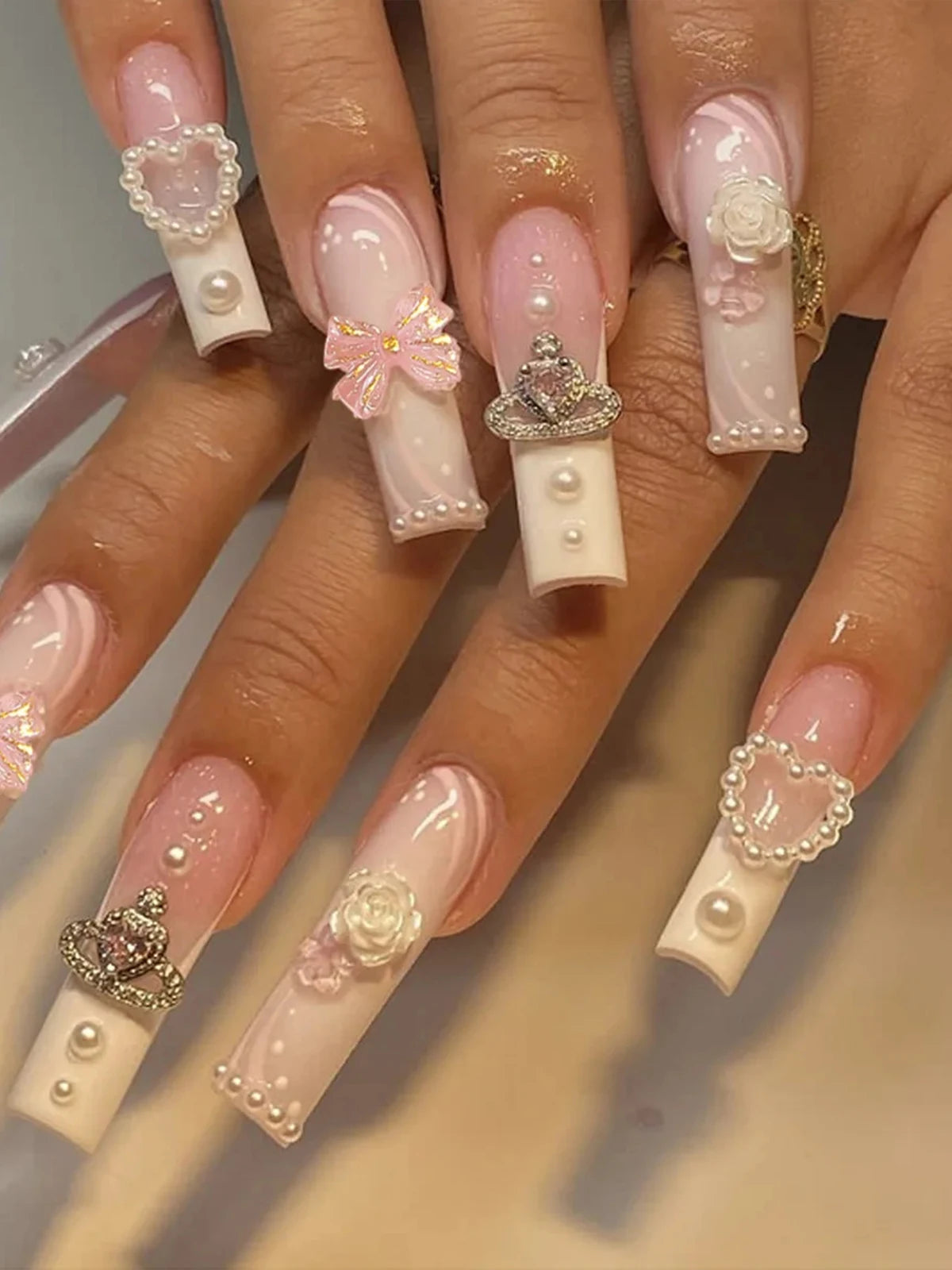 24PCS French Water Pipe Nail Art Kits - Smarsty