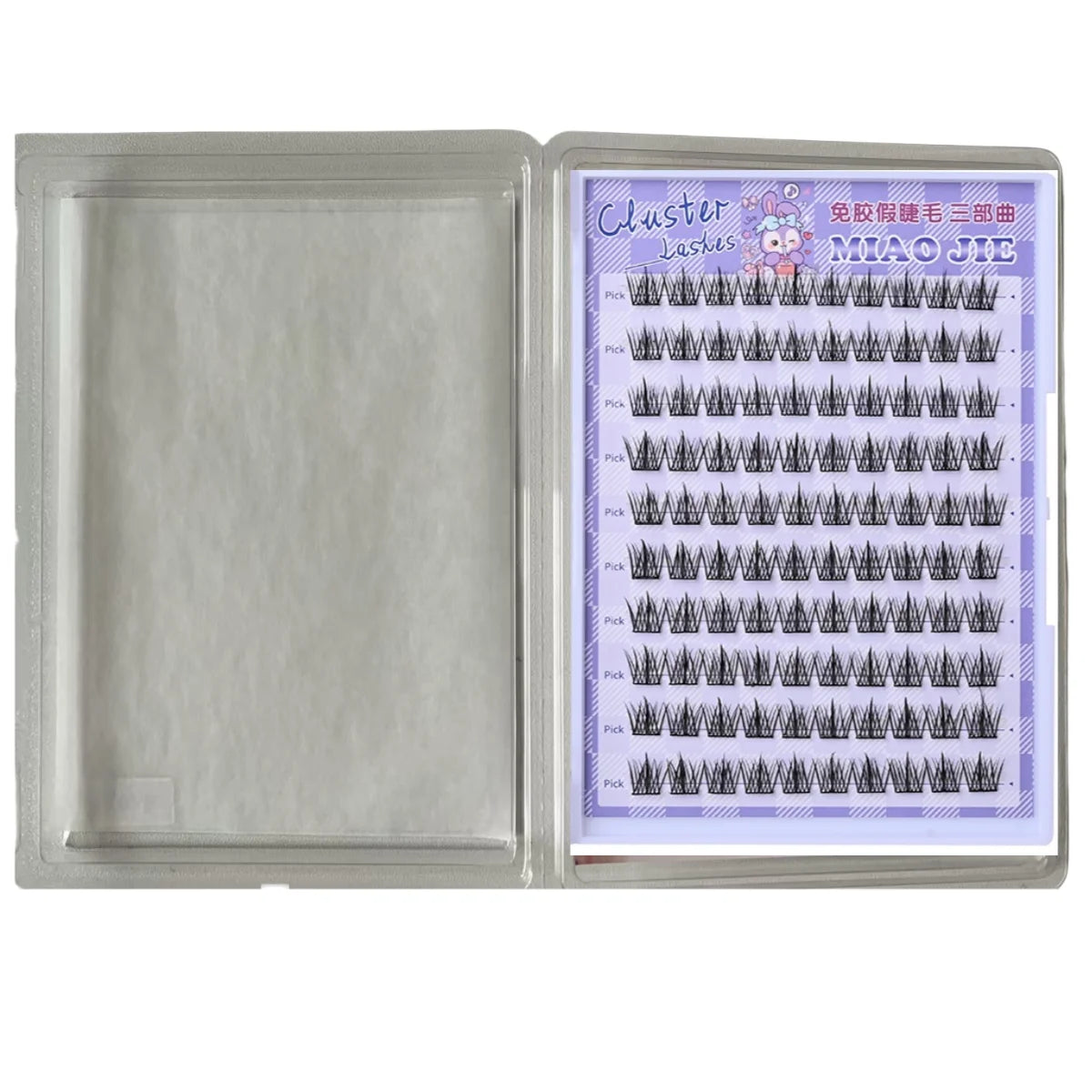 Miaojie No-Glue False Eyelashes for Easy Application - Smarsty