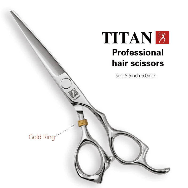 Titan Professional Hair Scissors with Japan 440C Steel - Smarsty