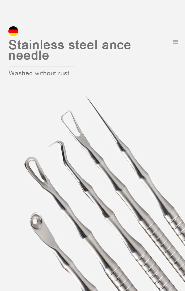 German Blackhead Removal Needle Tool for Clear Skin - Smarsty