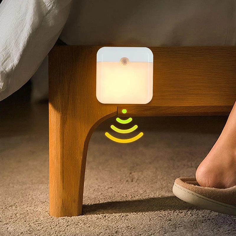 LED Wireless Motion Sensor Night Light for Easy Navigation - Smarsty