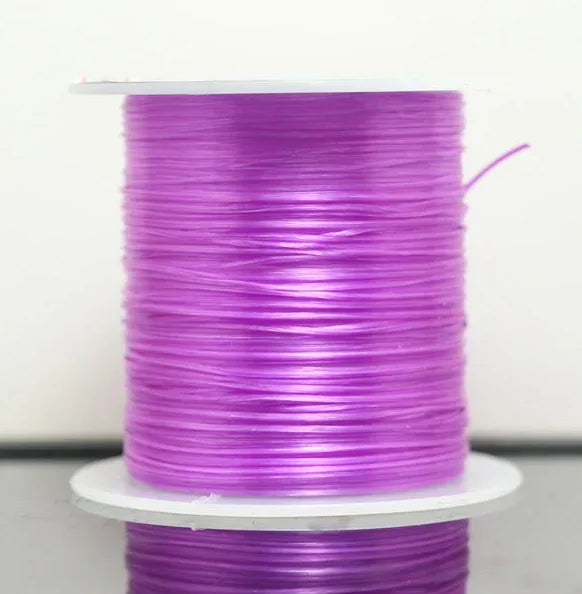 Strong Elastic Beading Cord 1mm 10m Durable Stretch - Smarsty
